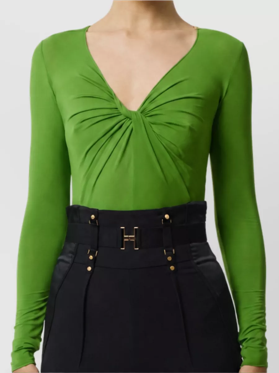 Elisabetta Franchi Sleeveless Bodysuit