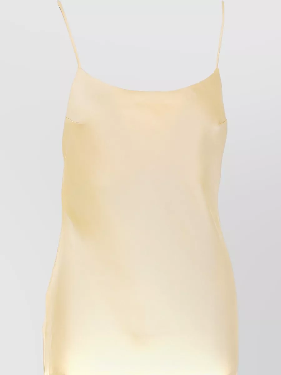 The Andamane Ninfea Maxi Dress Boat Neckline Low Back