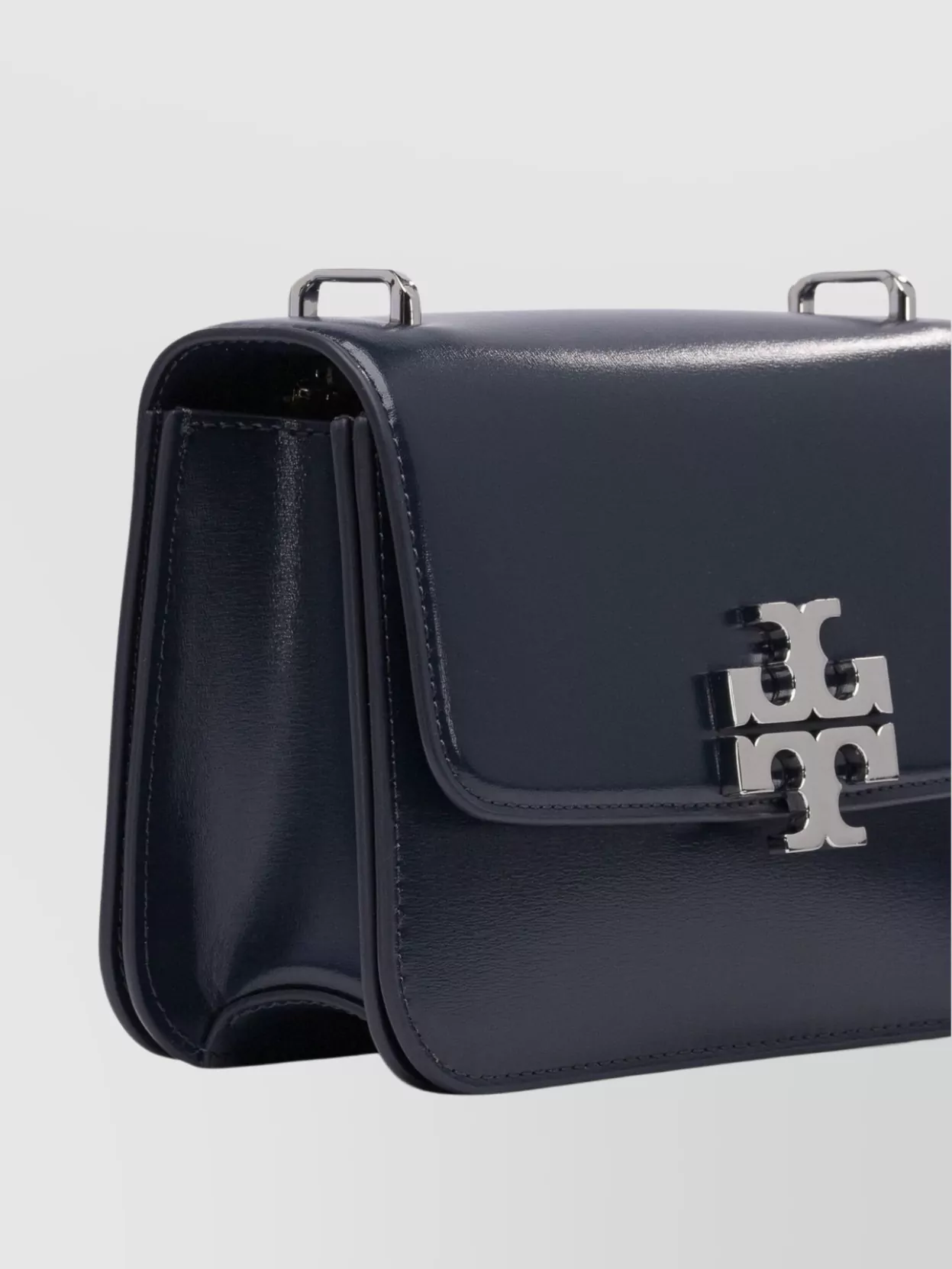 Tory Burch Smooth Finish Shoulder Bags With Adjustable Strap