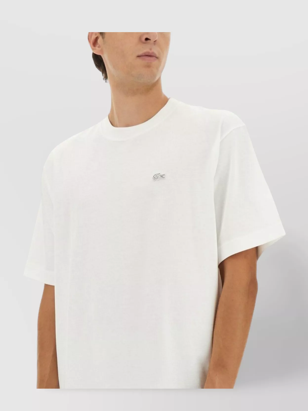 Lacoste Short Sleeve Crew Neck T-Shirt Design