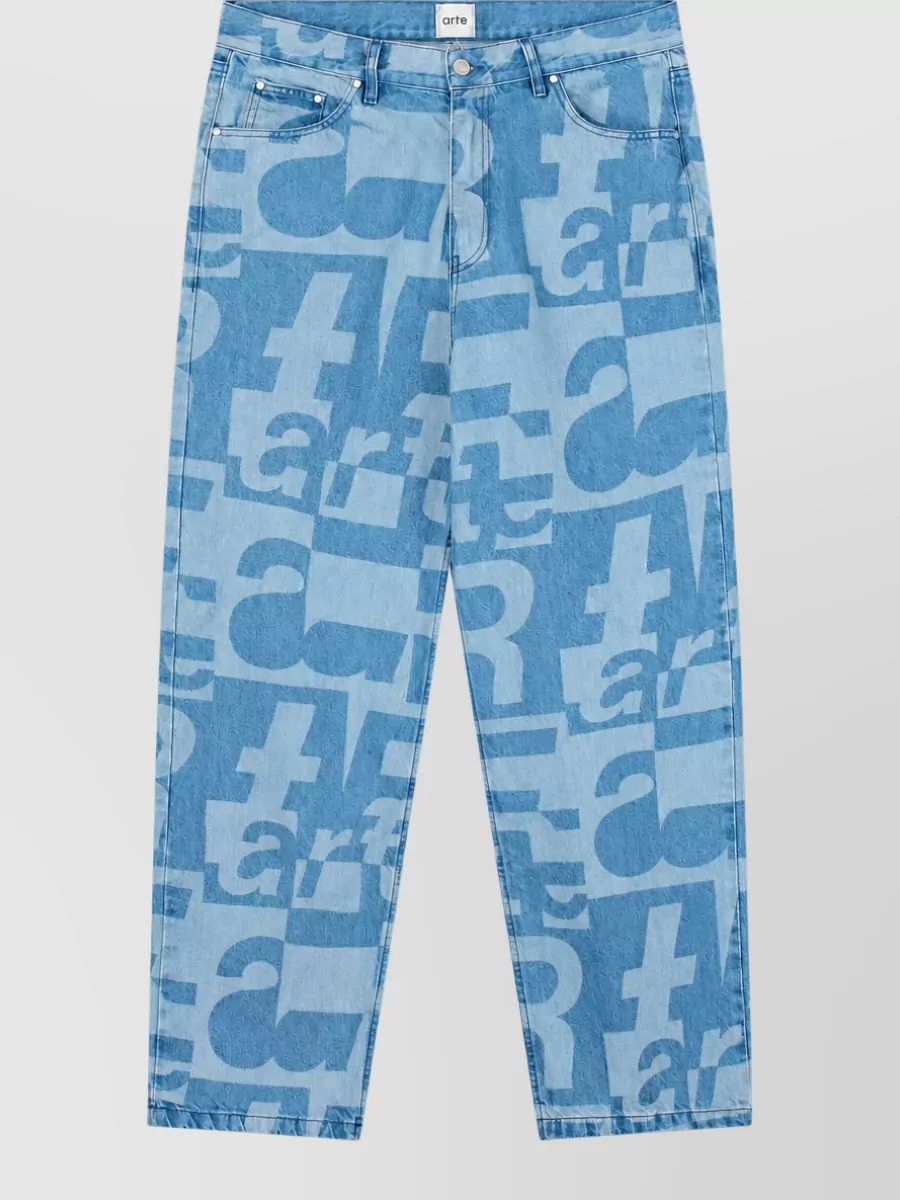 Arte Antwerp denim straight-leg jeans