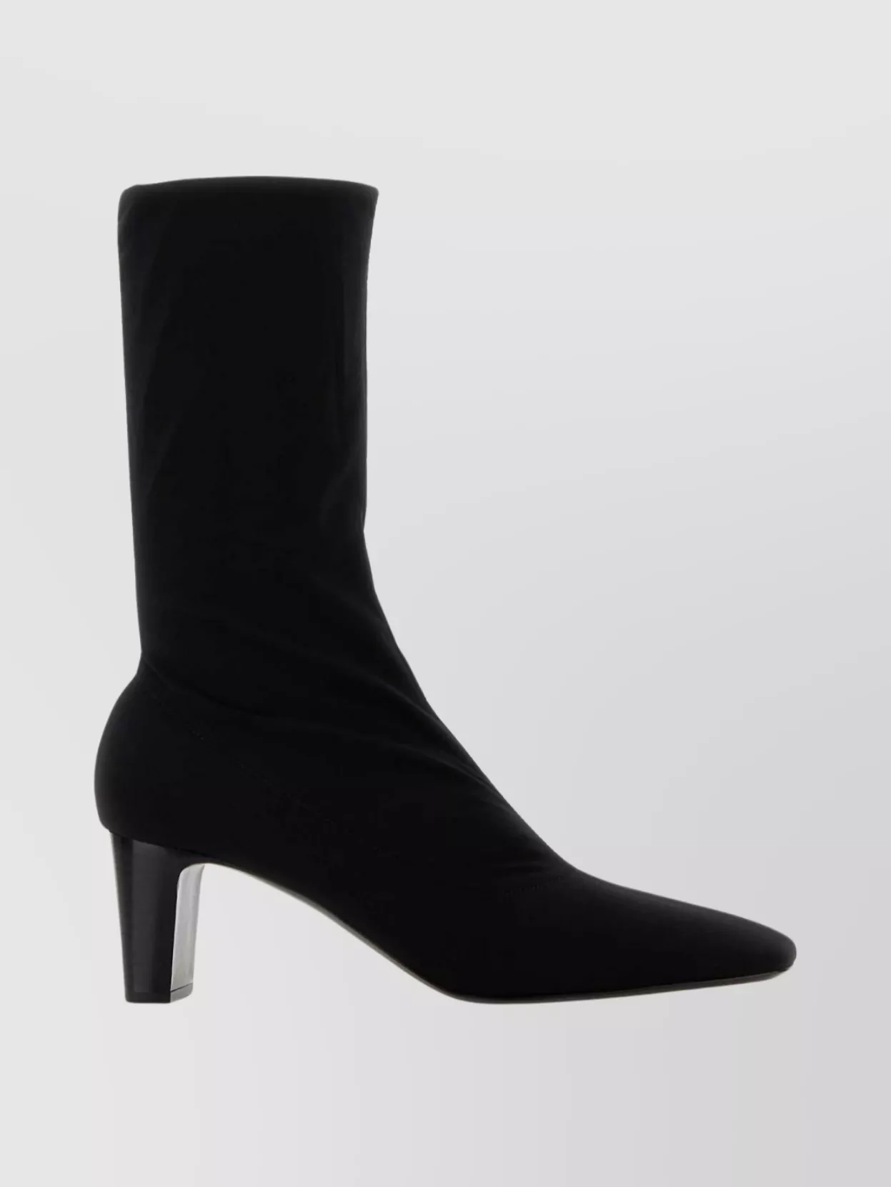 The Row Felice Ankle Boots Block Heel In Animal Print