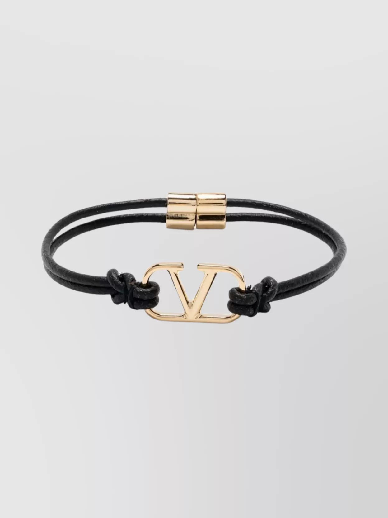 Shop Valentino Cord Bracelet With Adjustable Fit