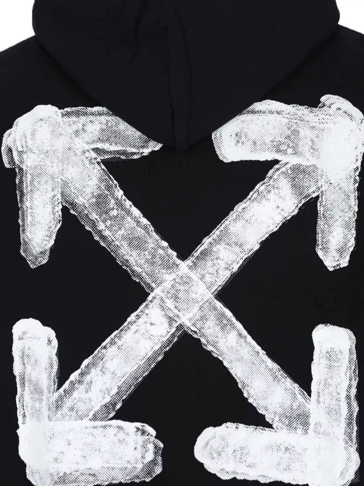 Off-White Sweater Hood Kangaroo Pocket
