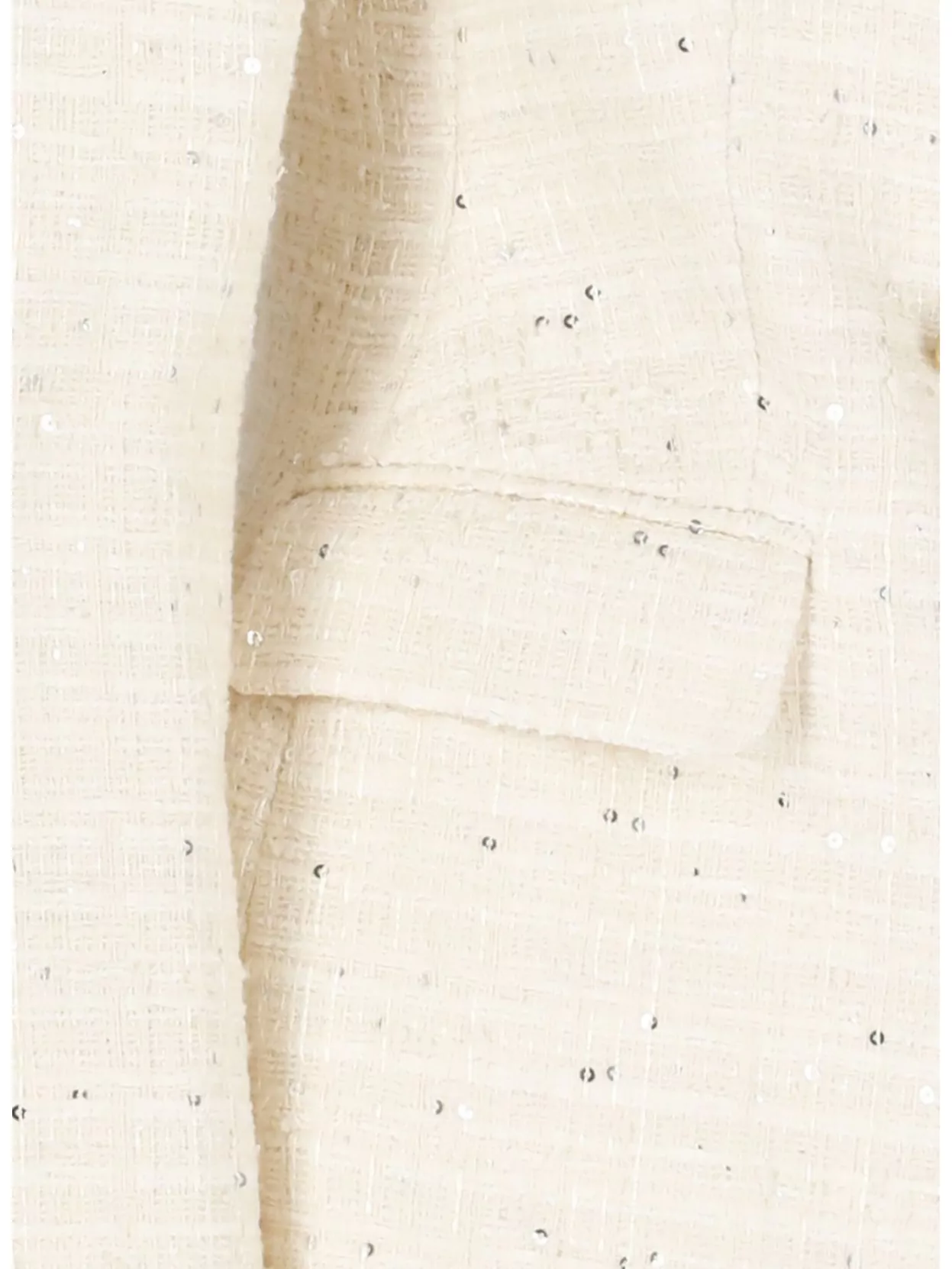 Tagliatore Cotton Blazer With Sequin Embellishments