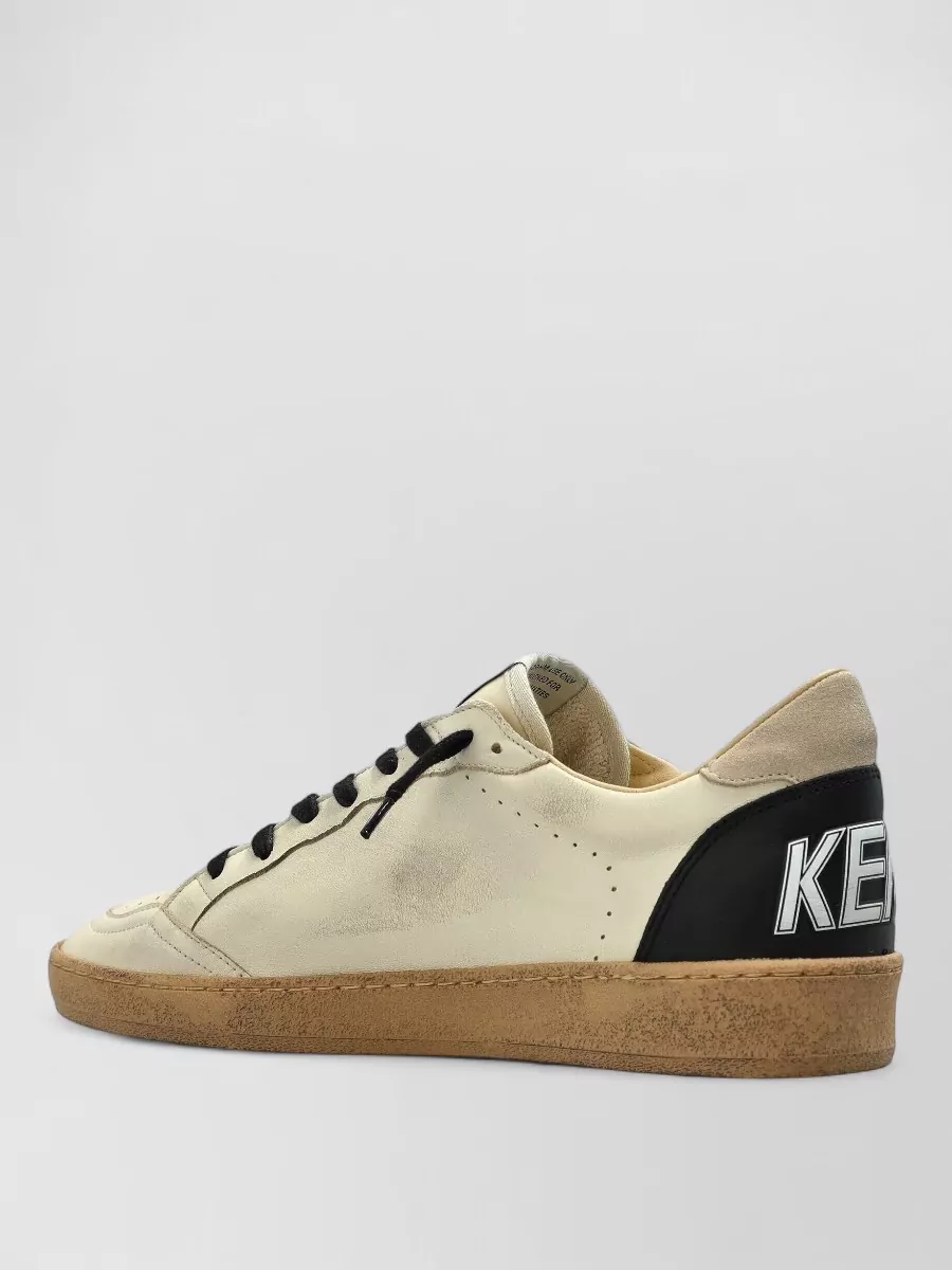 Golden Goose Leather Low-Top Sneakers