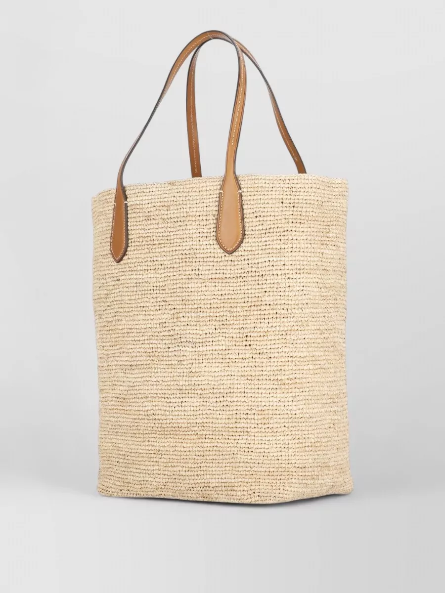 Ralph Lauren Raffia Shopper Bag