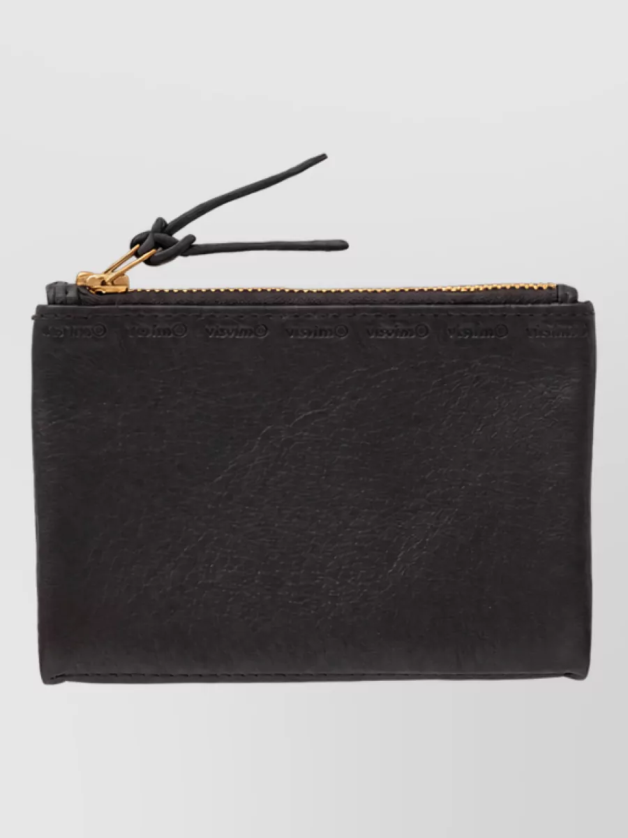 Visvim leather zip bifold wallet