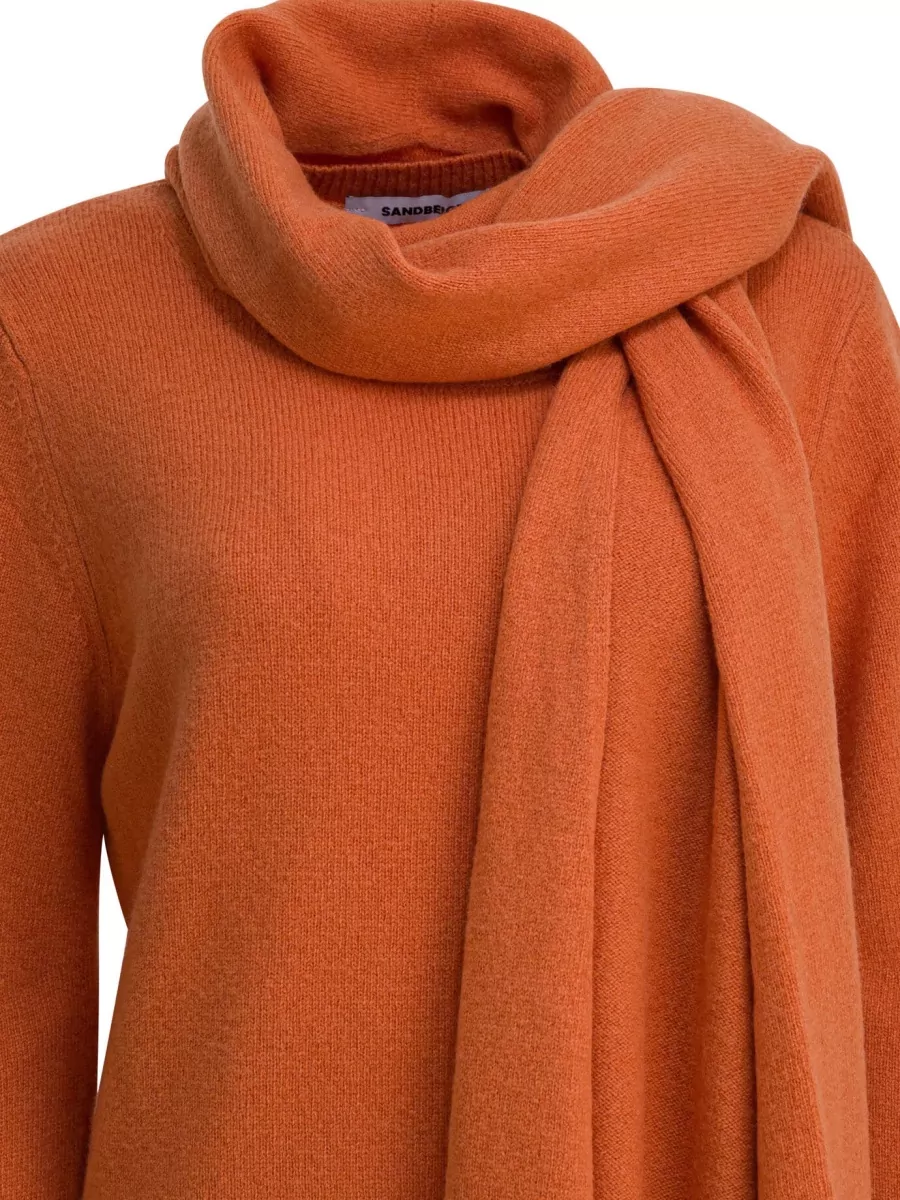 Sandbeige Wool Knit Sweater
