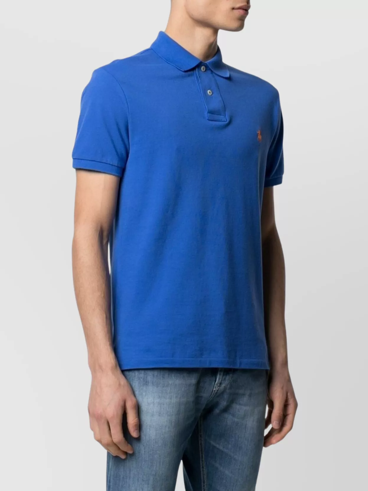 Ralph Lauren Logo Knit Polo Shirt