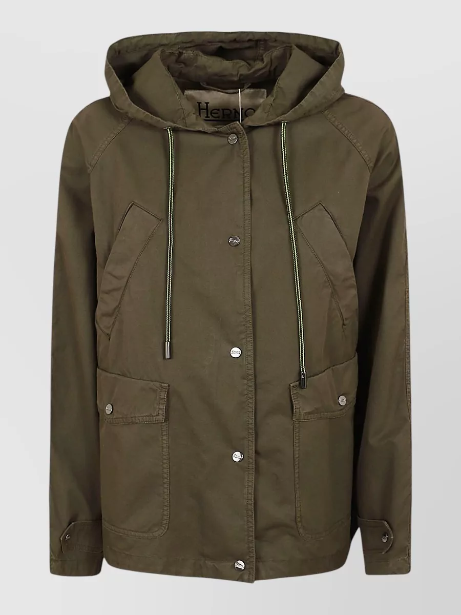 Herno padded hooded jacket