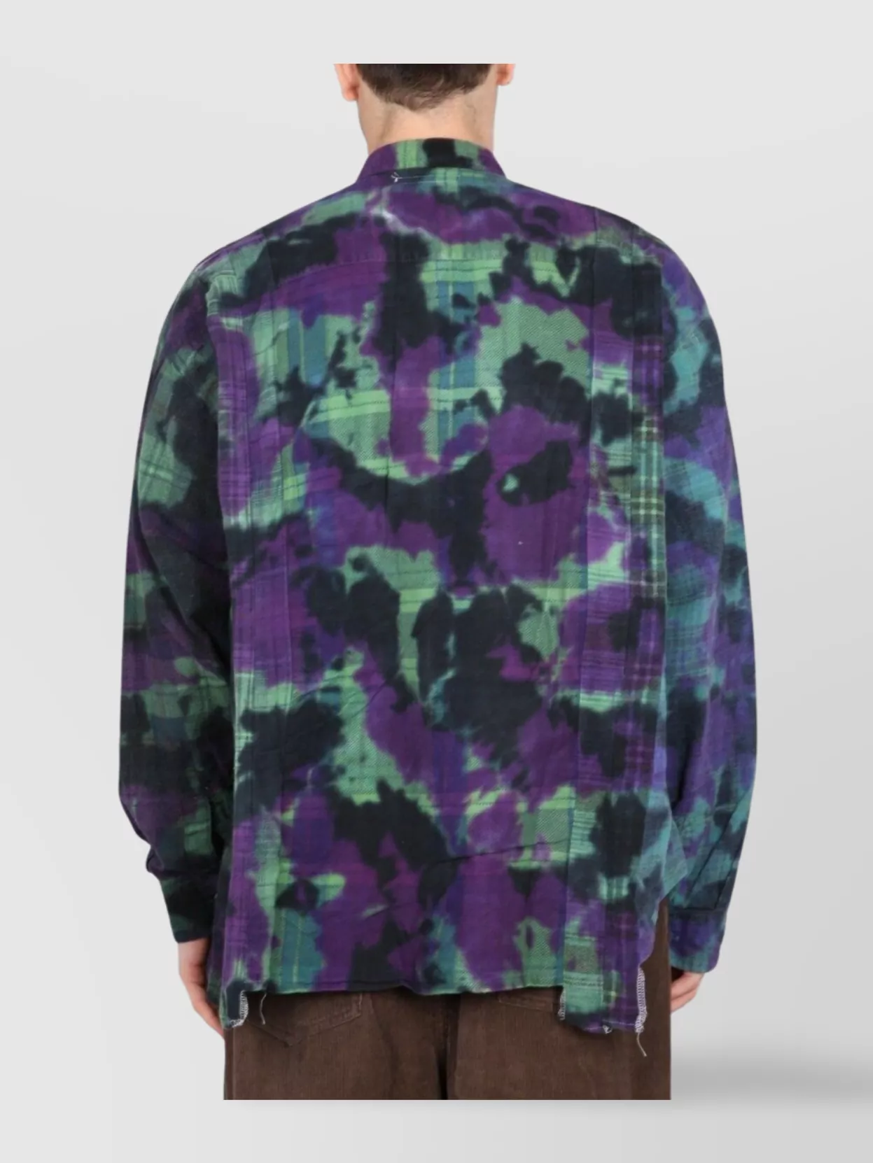 NEEDLES BUTTONED CHEST POCKET SHIRT