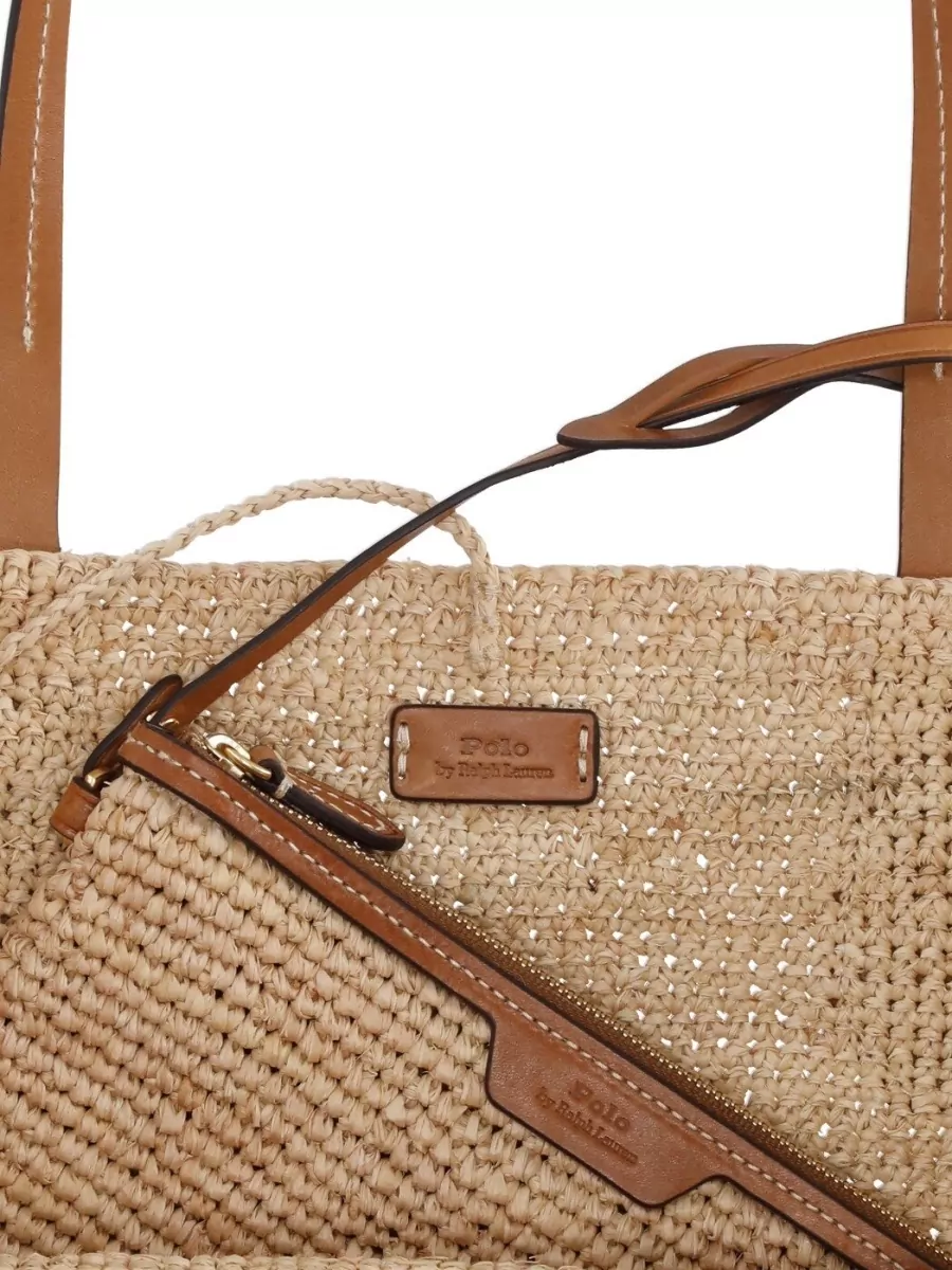 Ralph Lauren Raffia Shopper Bag