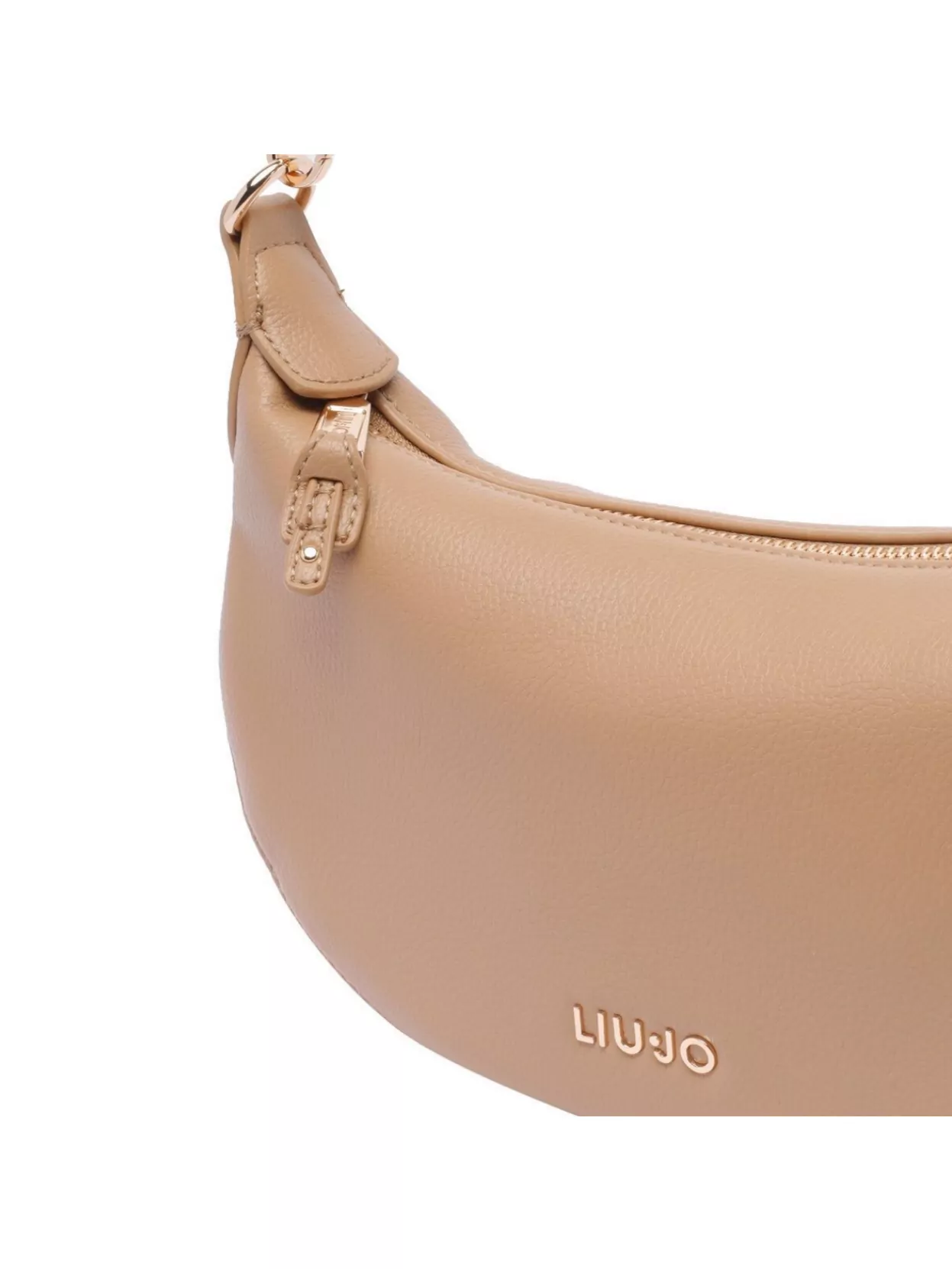 Liu •jo Beige Shoulder Bag Gold-tone Hardware