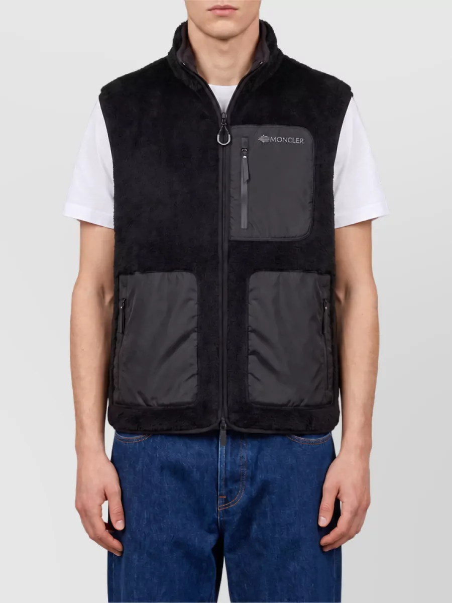Moncler reversible quilted down vest