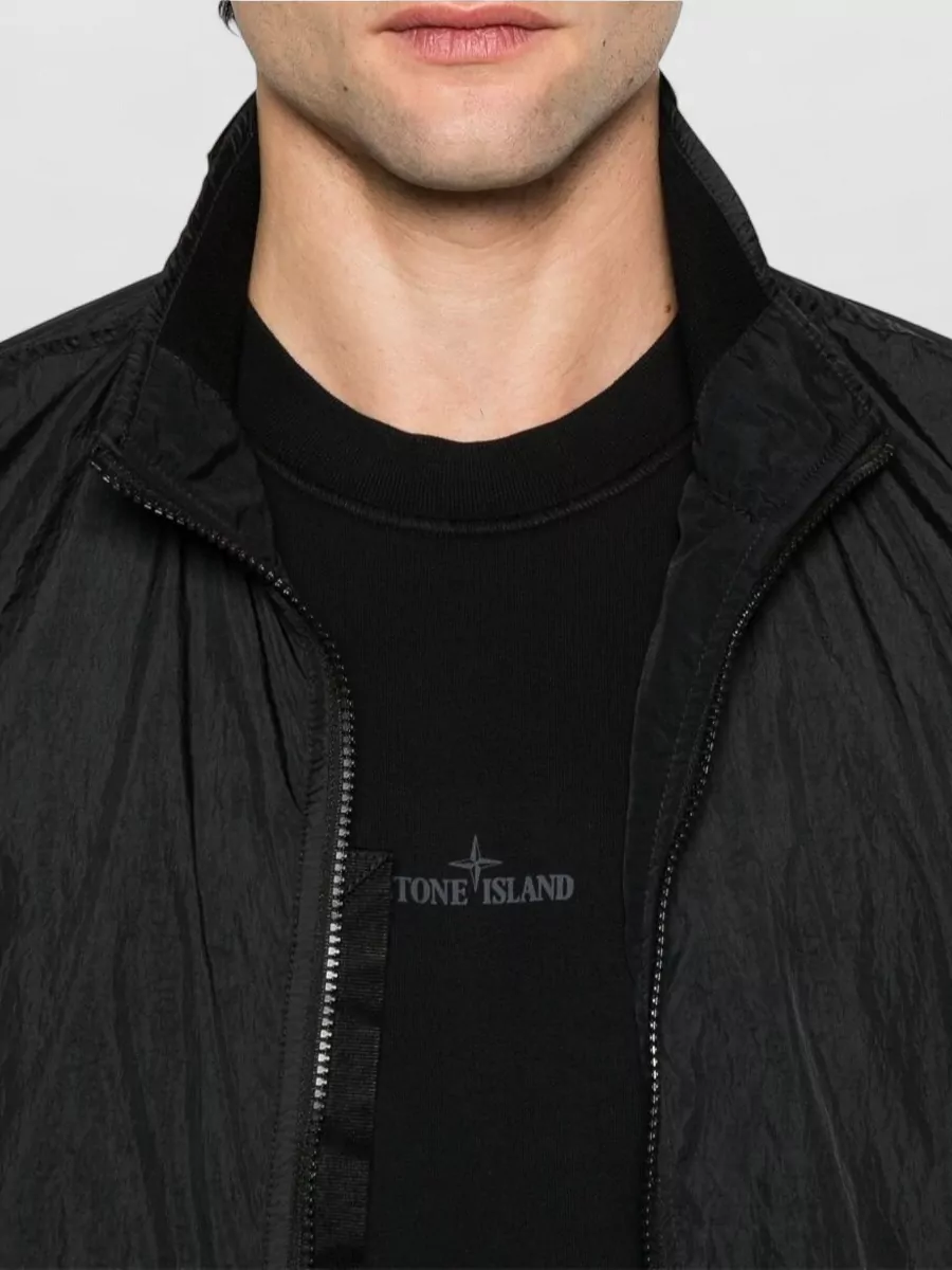 Stone Island Down Hooded Single Breasted Coat