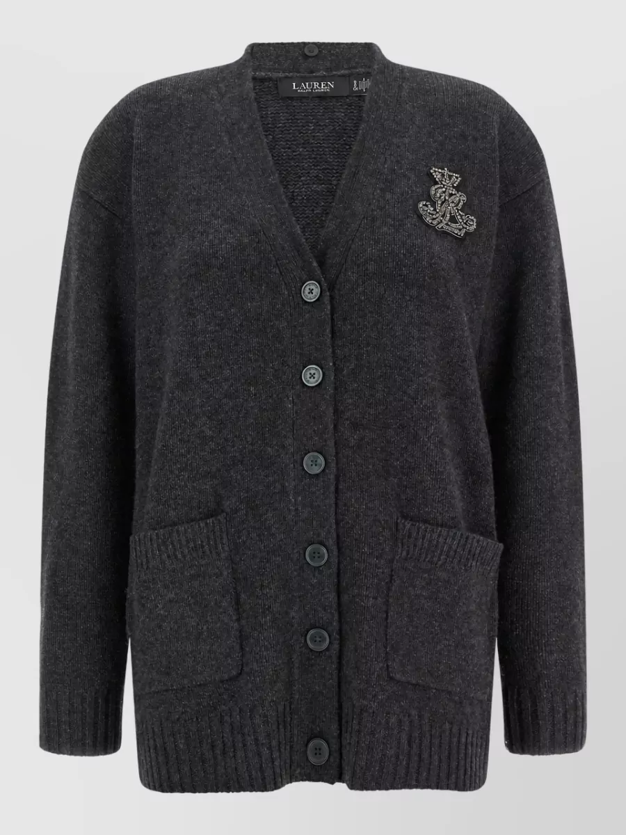 Lauren Ralph Lauren Cashmere Wool Fitted Jacket