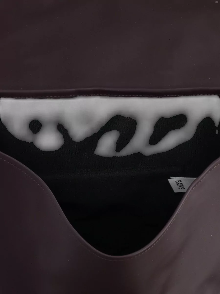 Rains Womens Technical Backpack Waterproof Adjustable Straps