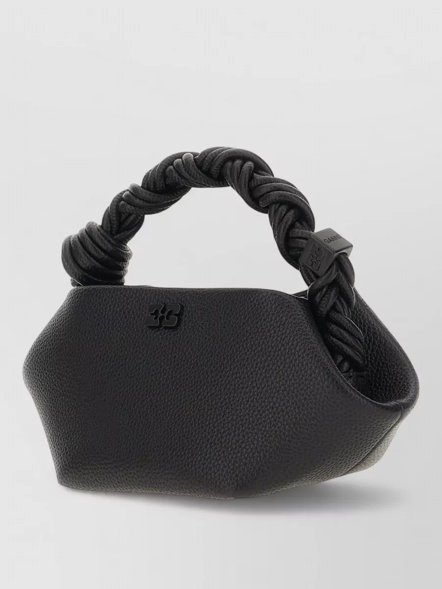 Ganni Bou Mini Grained Shoulder Bag