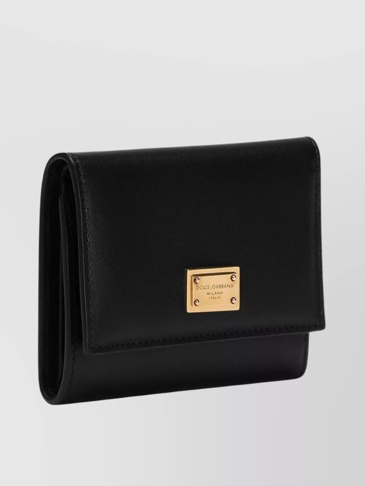 Dolce & Gabbana Gold-tone Hardware Wallets With Timeless Style