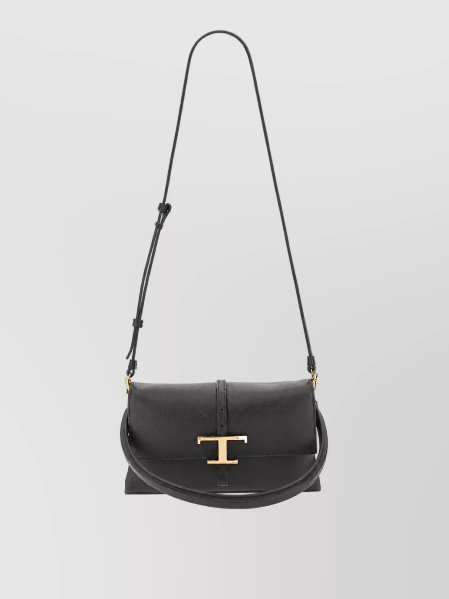 Tod's T Timeless Leather Clutch Bag