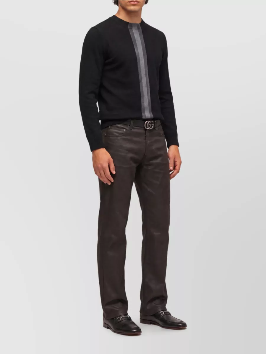 Gucci Wool Regular-Fit Crew-Neck Sweater
