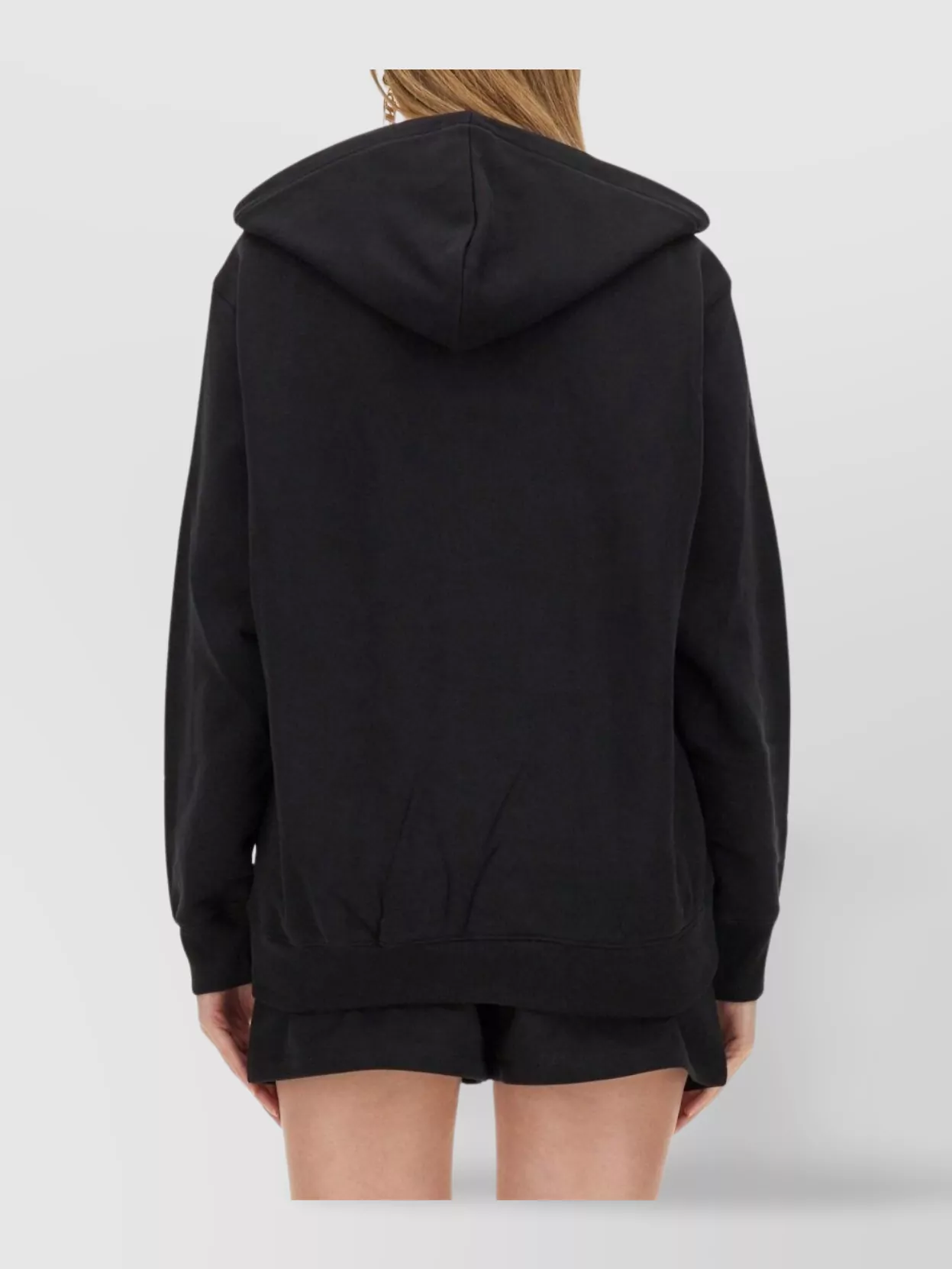 Moschino Logo Print Hooded Sweatshirt