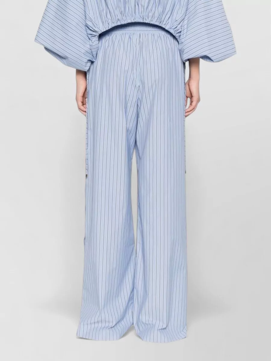 Zimmermann Striped Wide-Leg Trousers