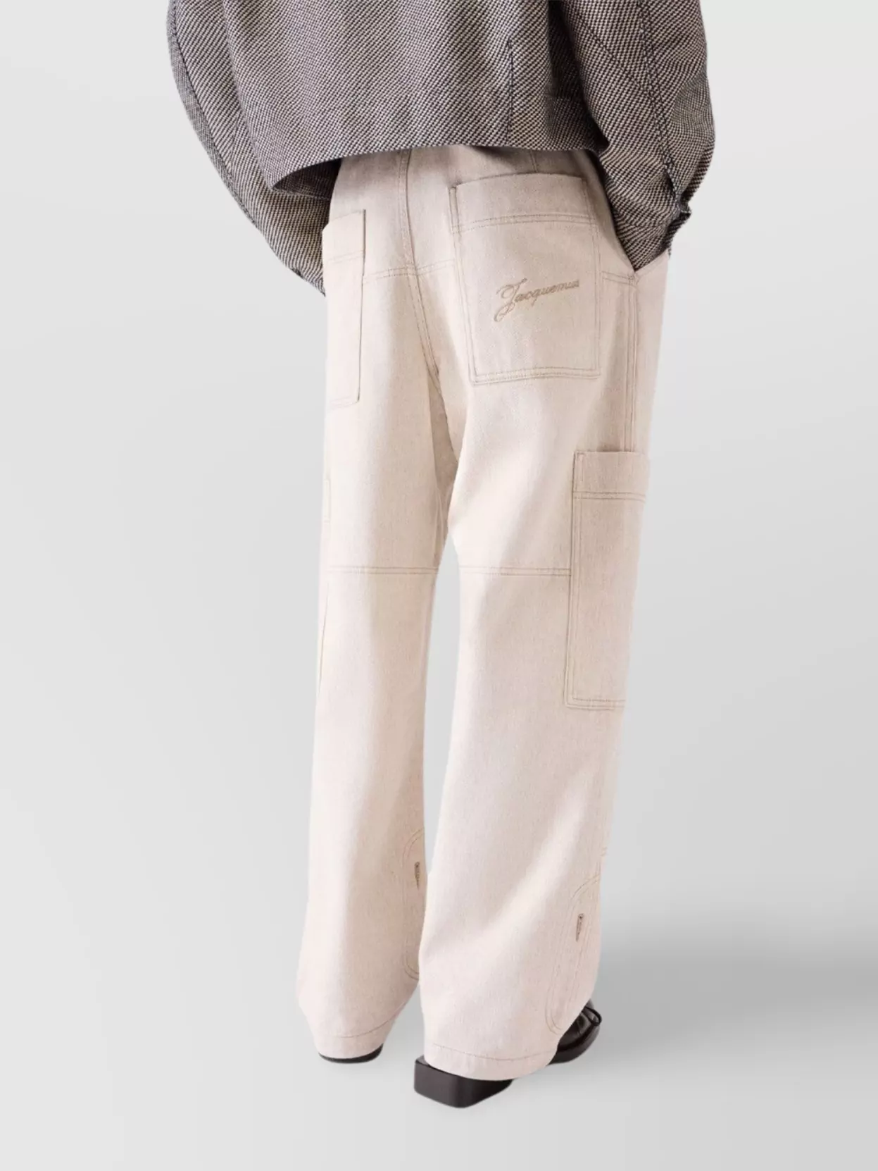 Jacquemus Cargo Trousers With Pockets And Loops