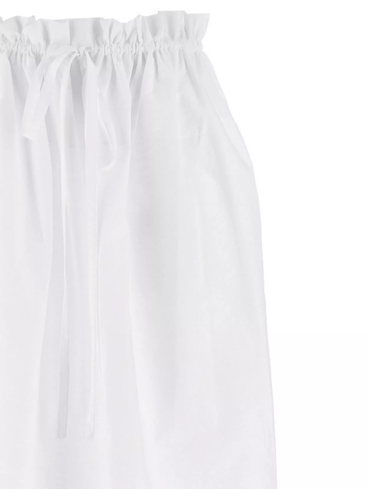 Fabiana Filippi Waistband Skirt With Drawstring And Pockets