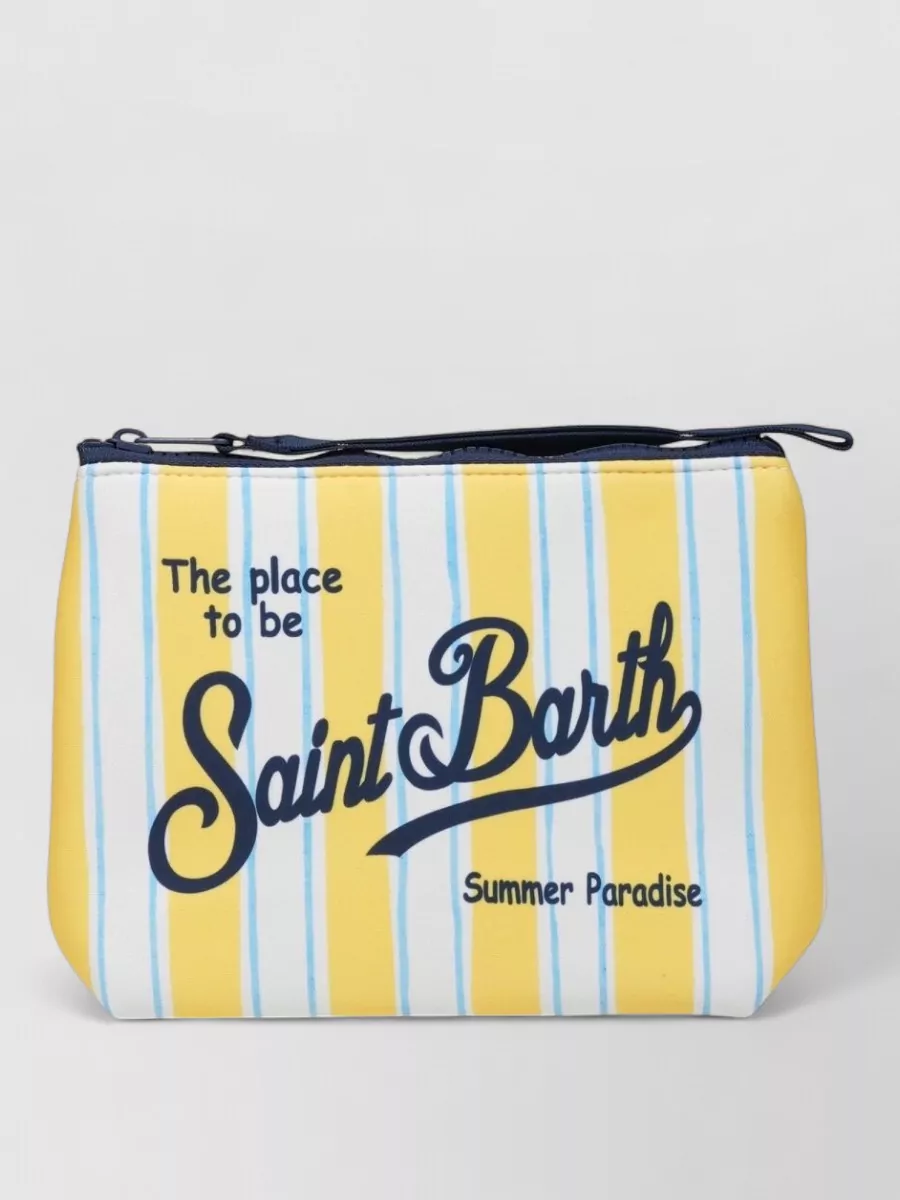 Mc2 Saint Barth printed beach pouch