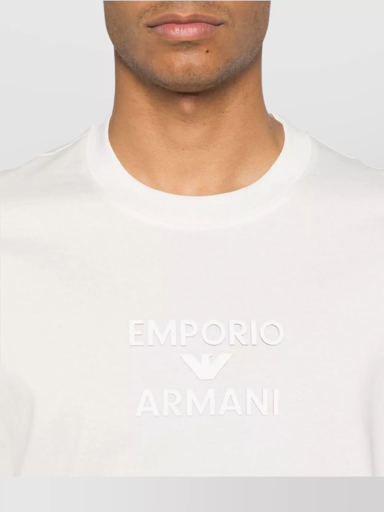 Emporio Armani Cotton Crew Neck T-shirt