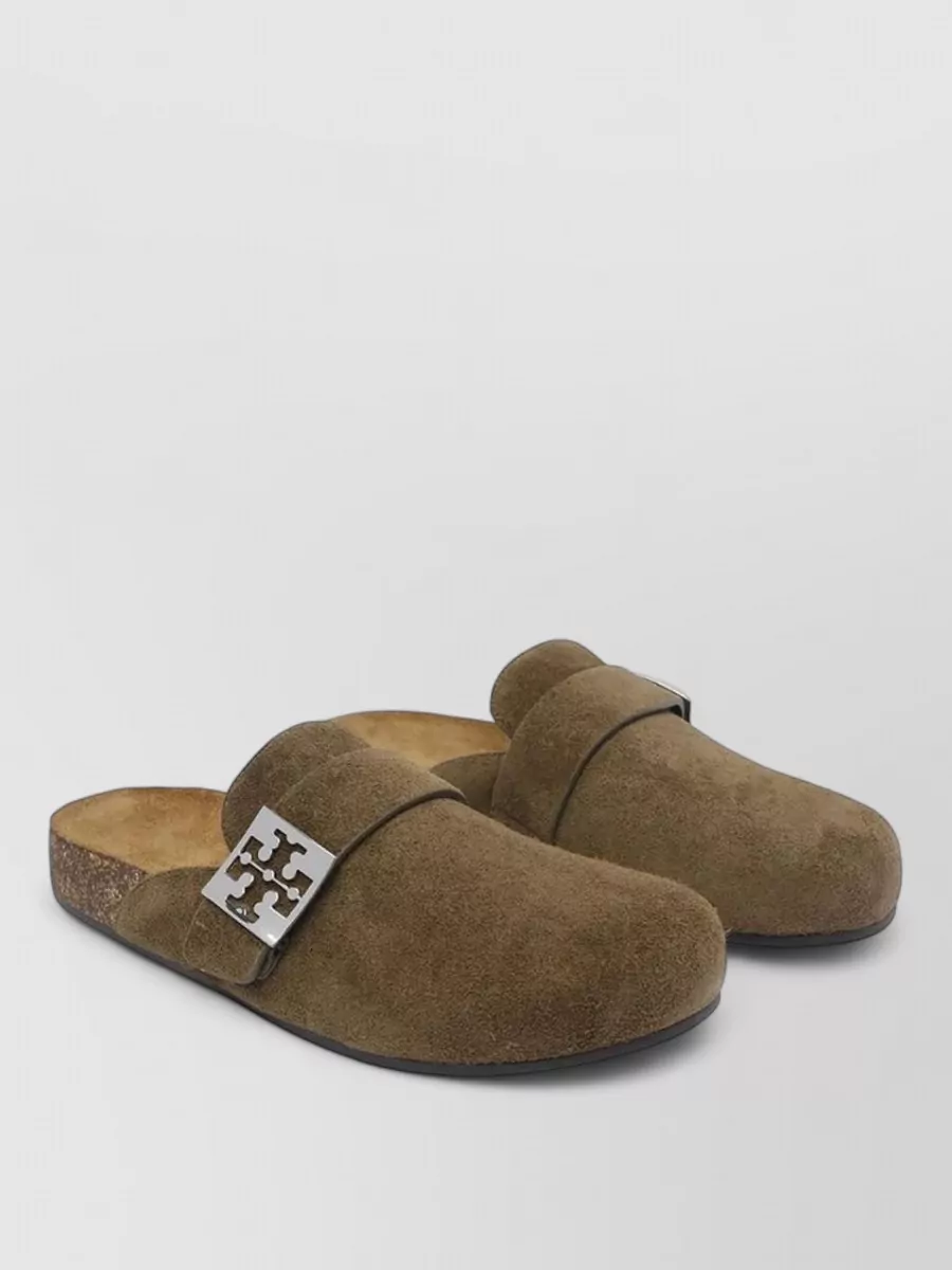 Tory Burch Leather Mellow Mules