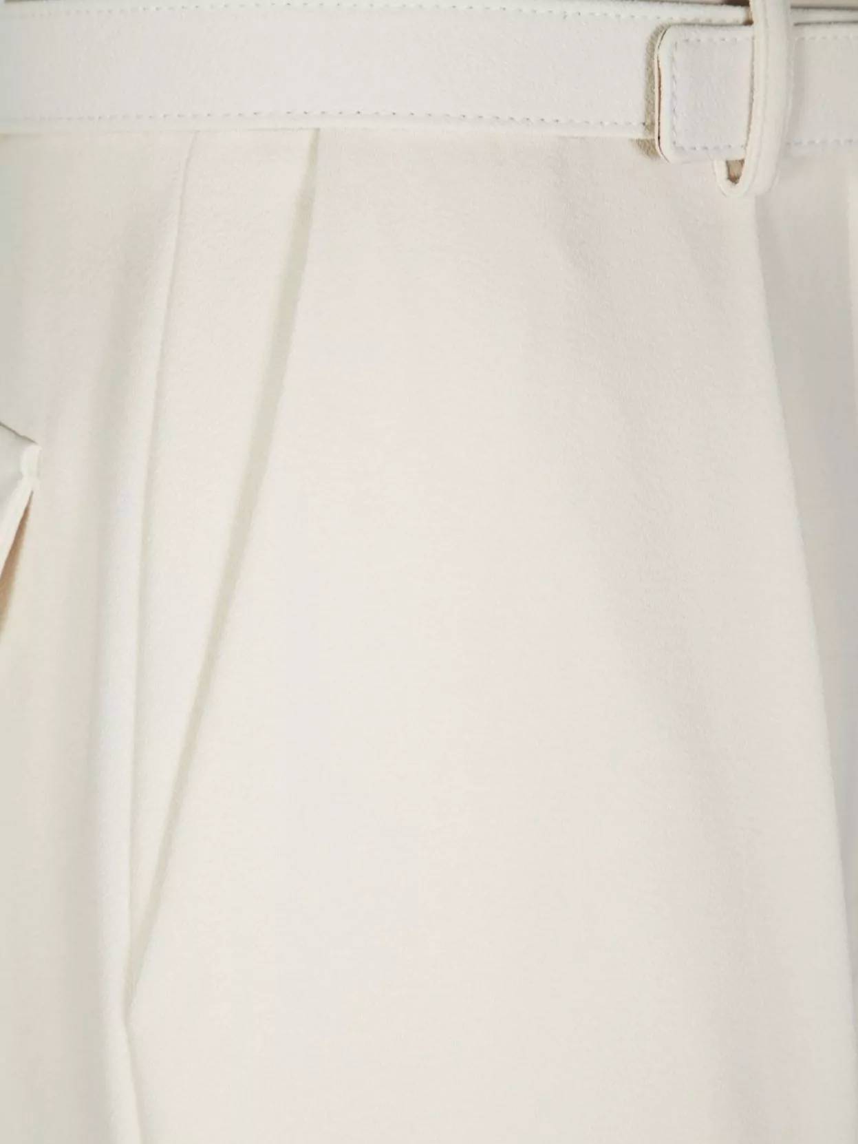 Elisabetta Franchi Crepe Trousers Belted Waist