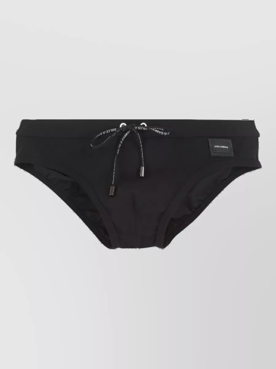 Dolce&Gabbana logo swim briefs