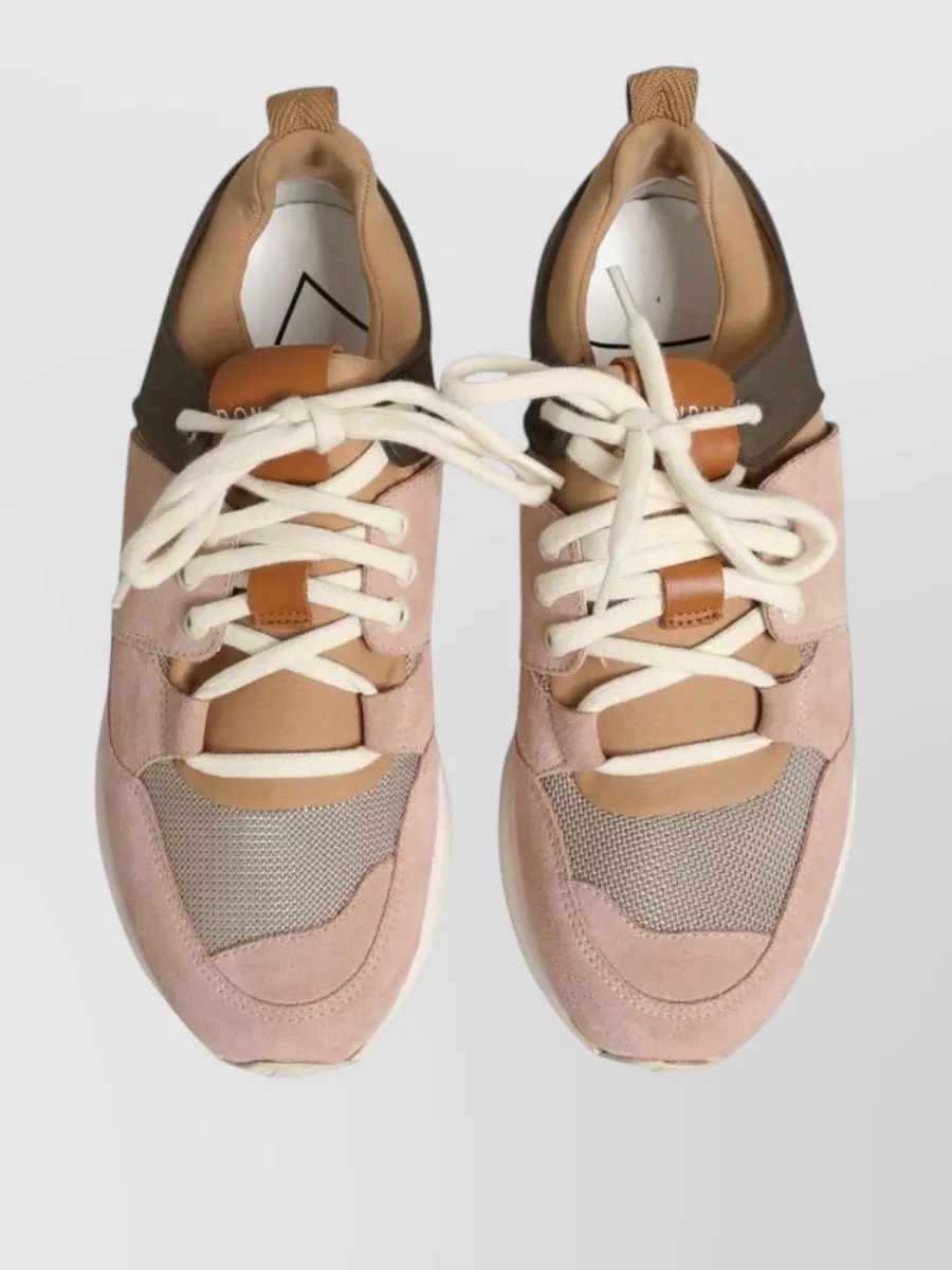 Dondup Suede Low-Top Sneakers