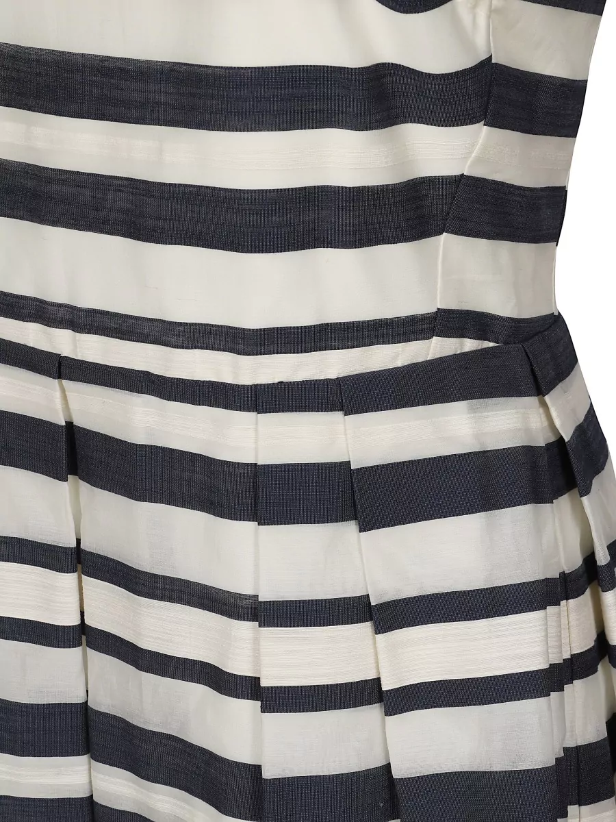 Lauren Ralph Lauren Striped Midi Dress