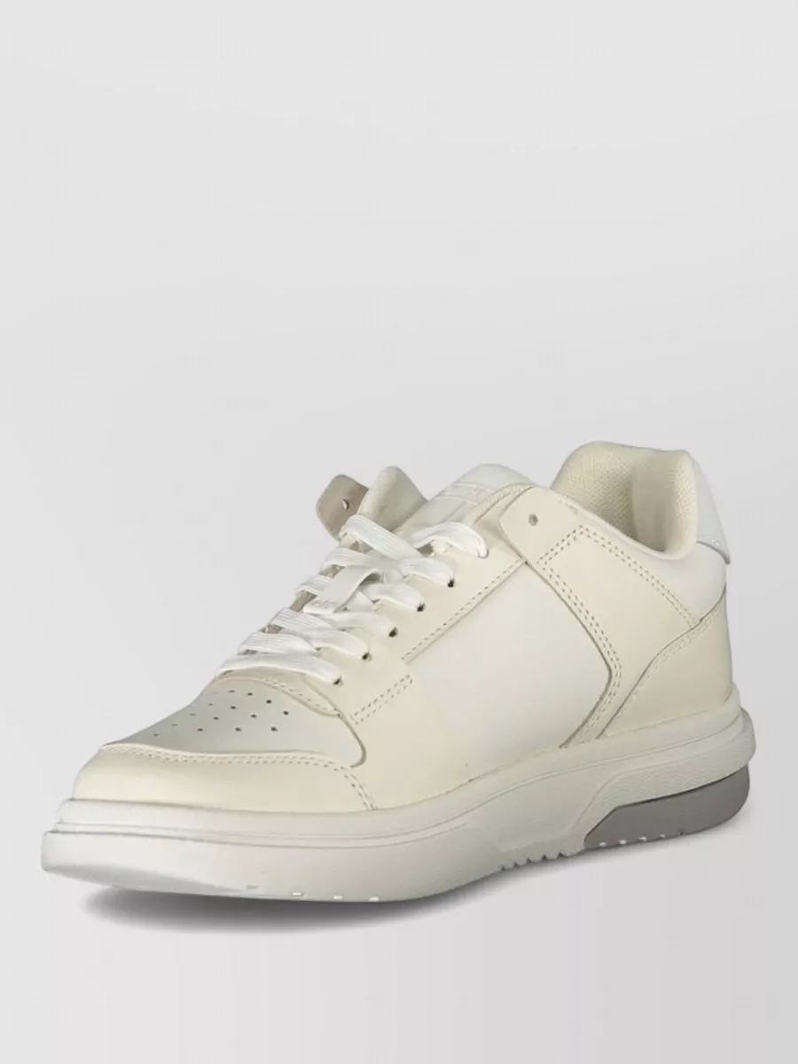 Tommy Hilfiger leather lace-up sneakers
