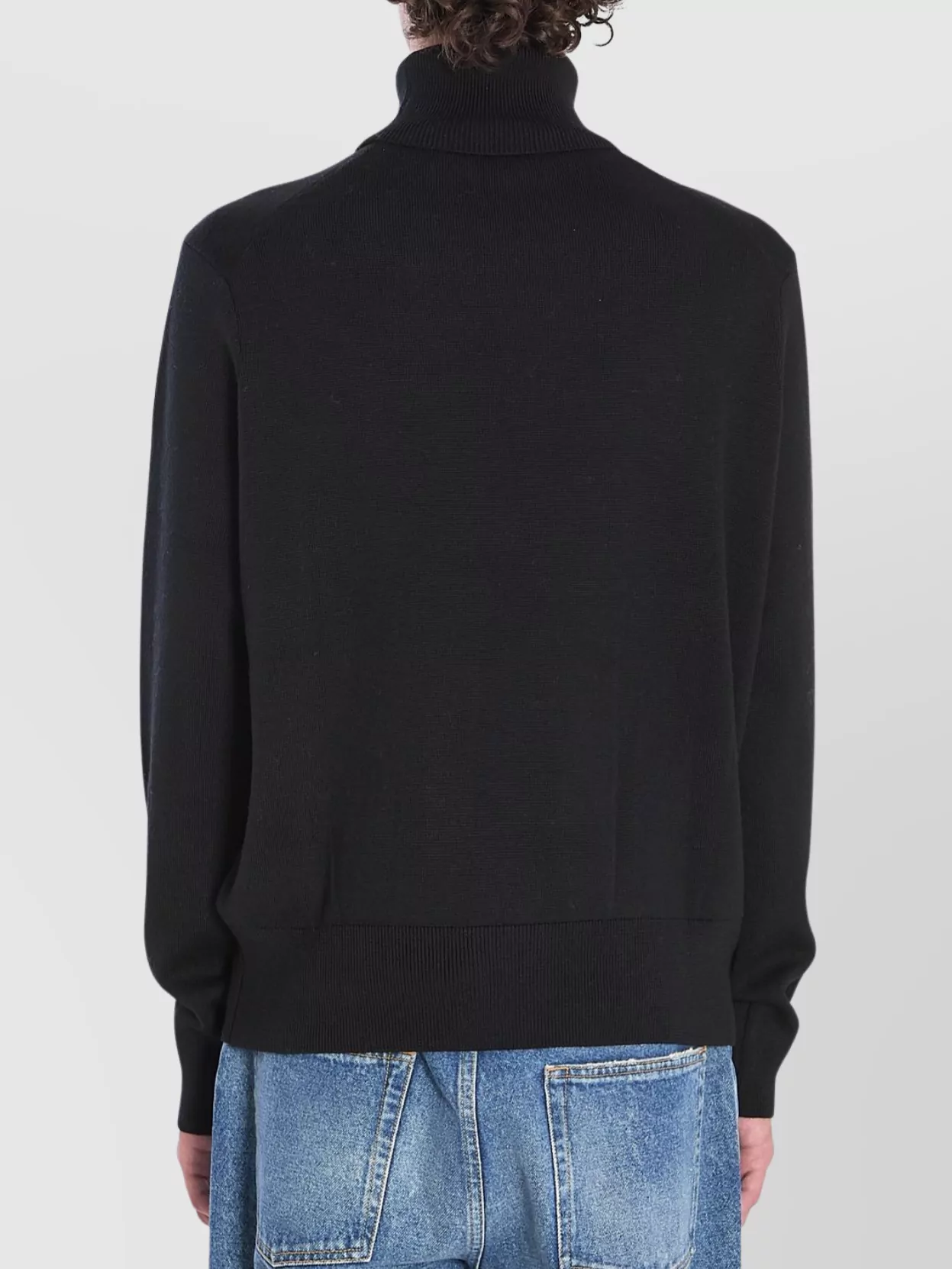 Ami Paris Heart Friend Turtleneck Sweater
