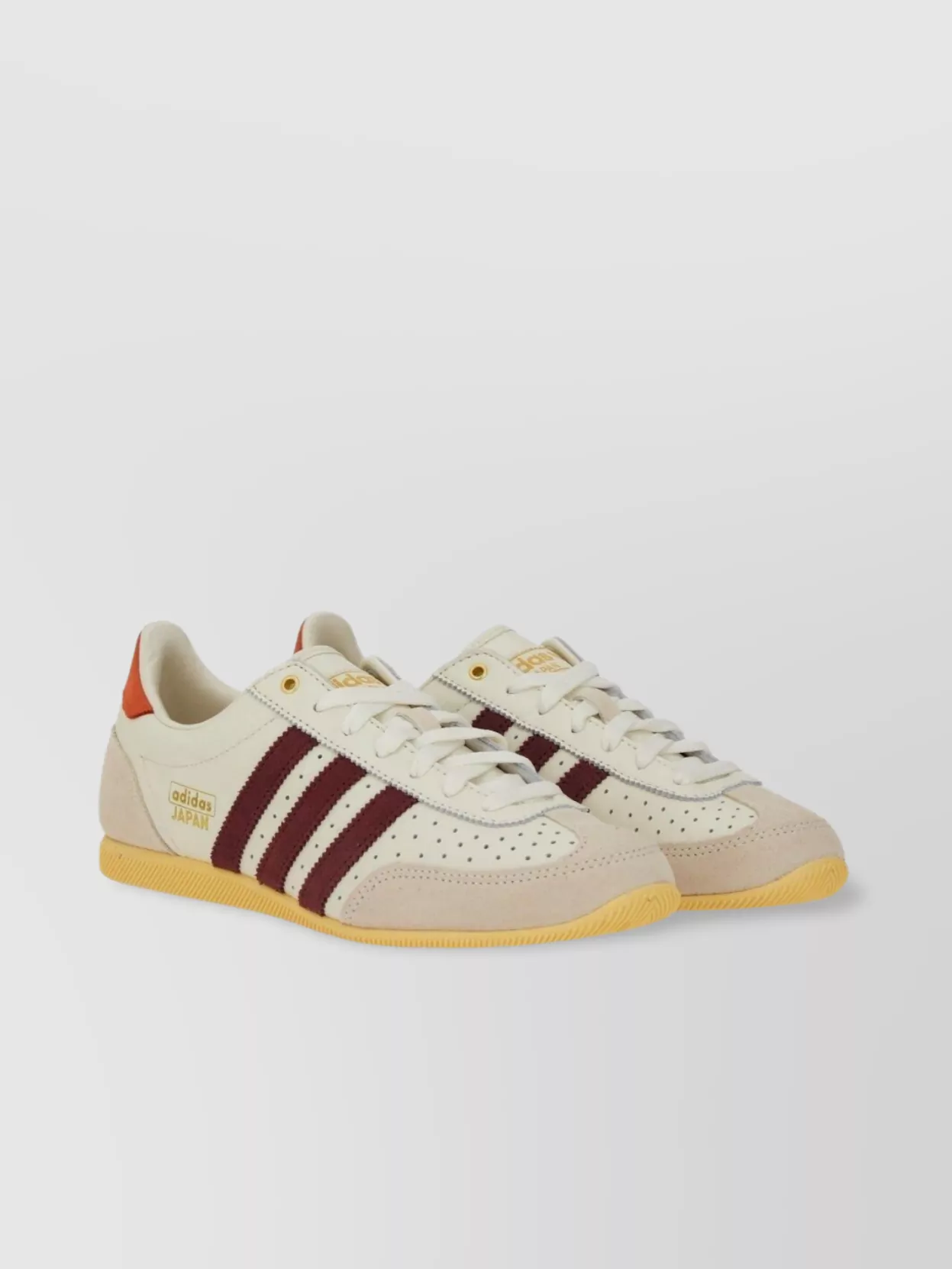 Adidas Originals Rubber Sole Perforated Design Sneakers