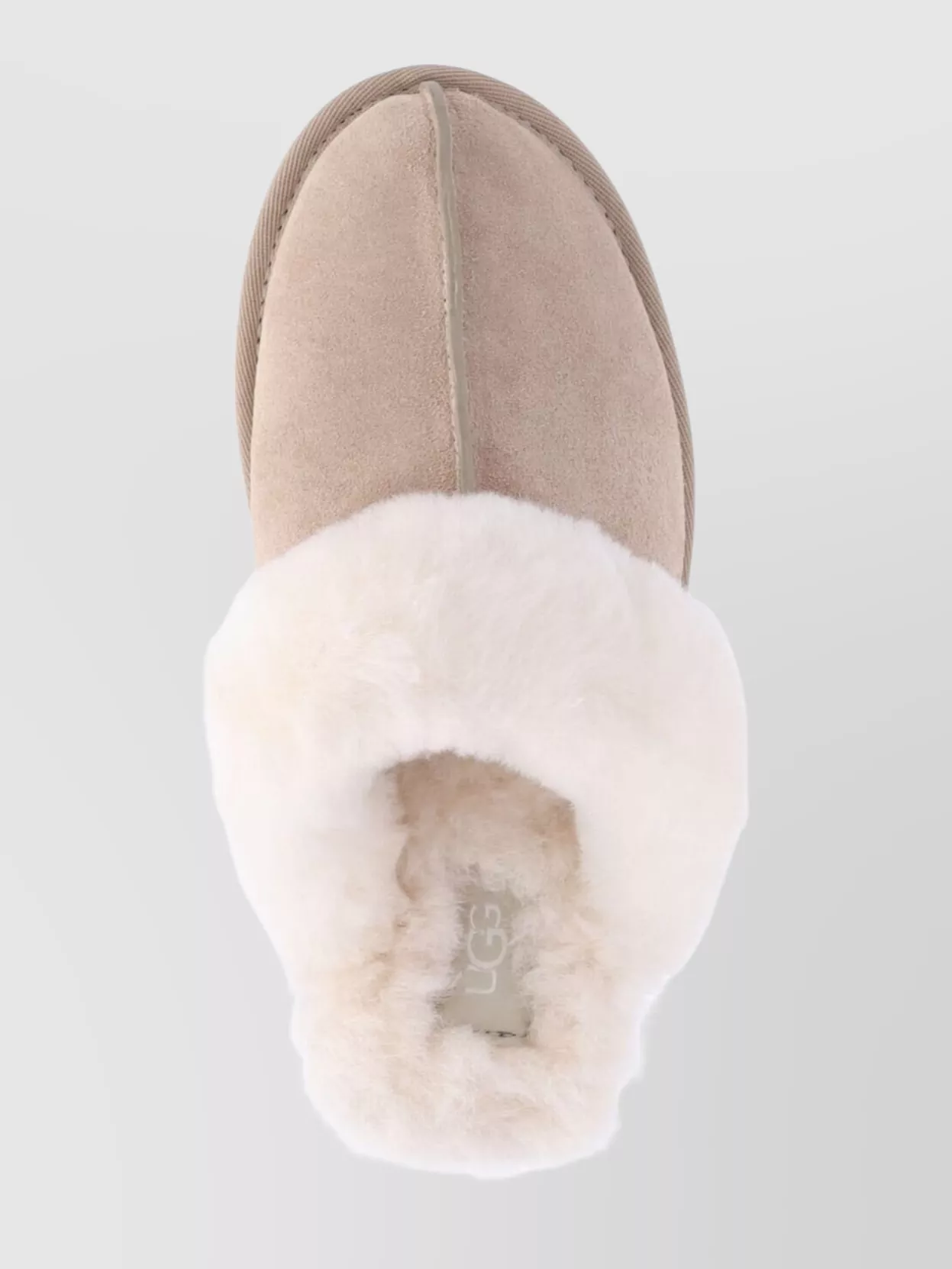 Ugg Faux Fur Lined Flat Sole Mules
