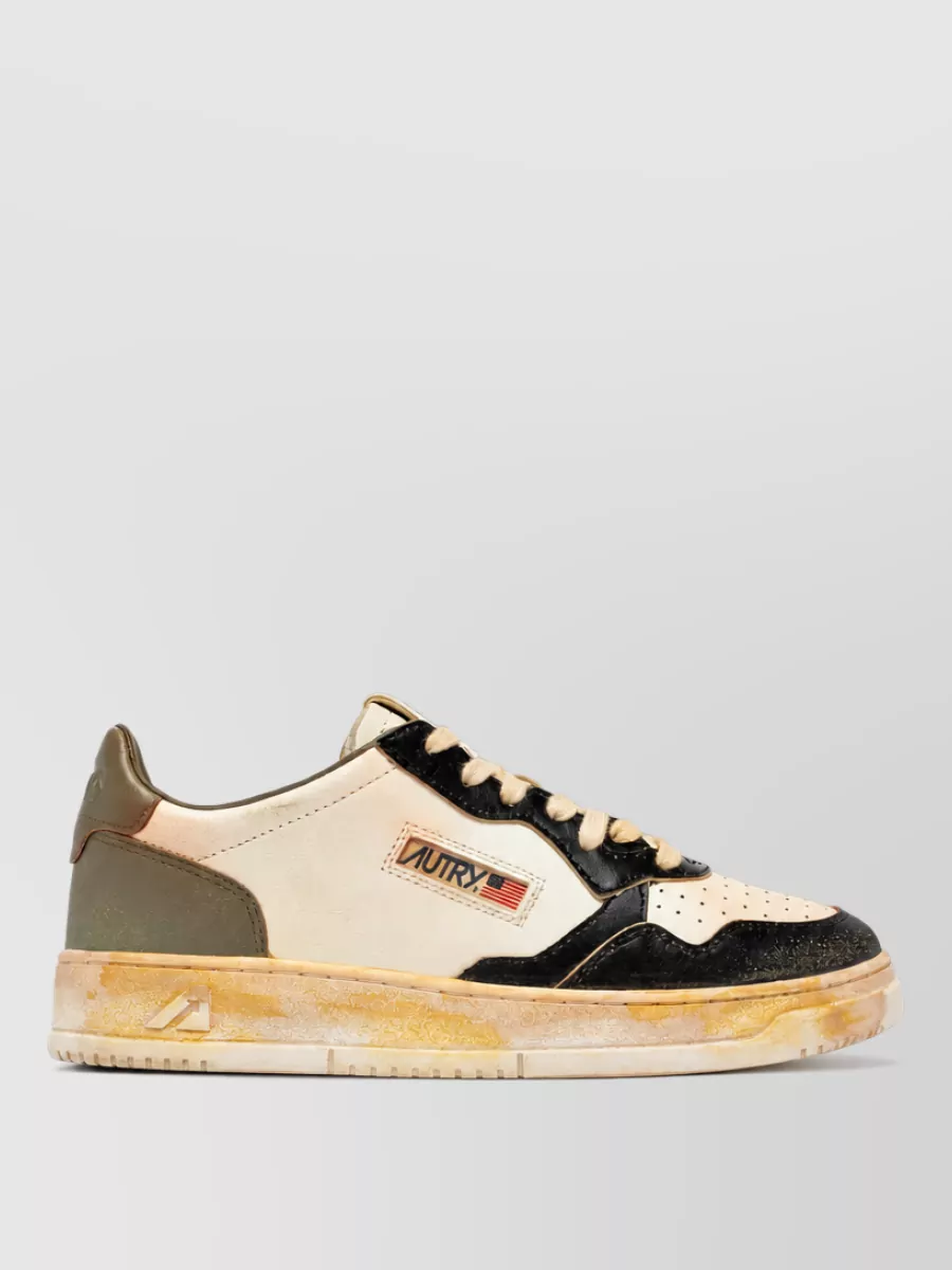 Autry Leather Low-Top Sneakers