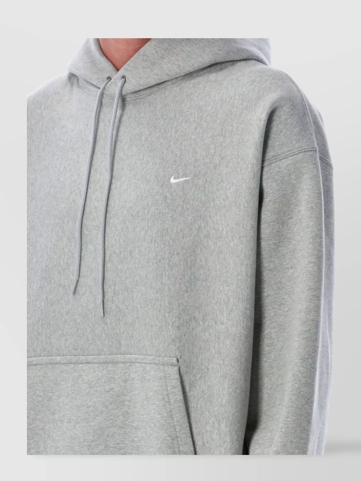 Nike Hoodie With Ribbed Cuffs And Drawstring