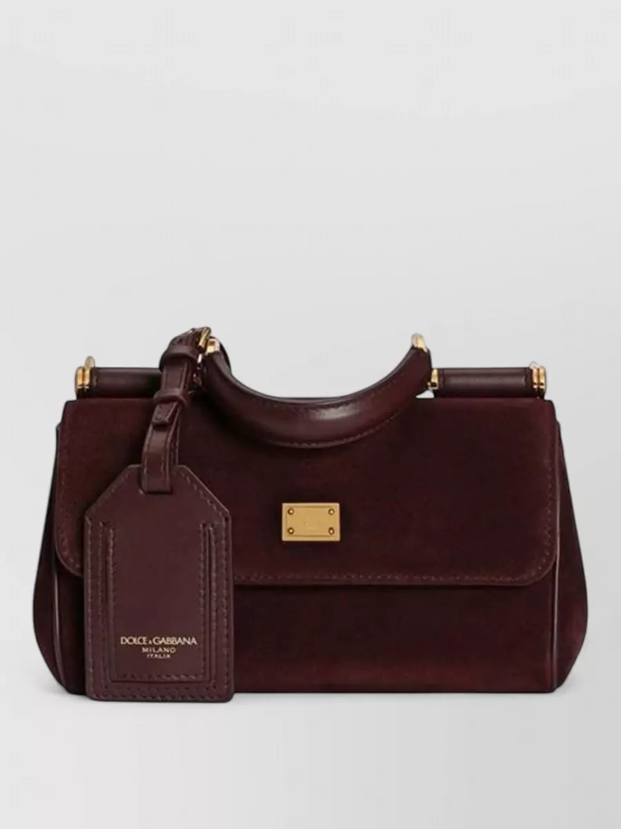 Dolce&Gabbana my sicily mini leather shoulder bag