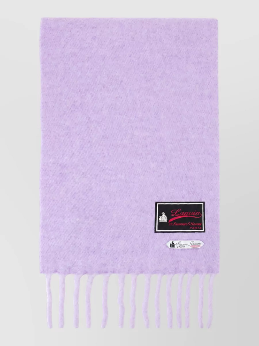 Lanvin alpaca scarf