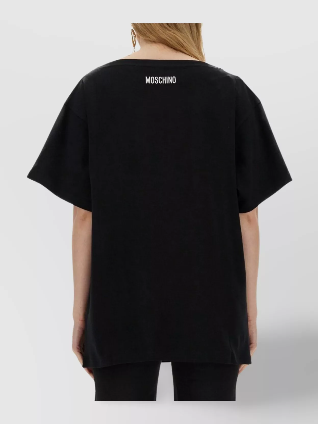 Tシャツ・カットソー Moschino A0714 2045 GRAPHIC-PRINT SHORT-SLEEVED T-shirt Moschino Graphic print short sleeve t-shirt | The Fashion Square