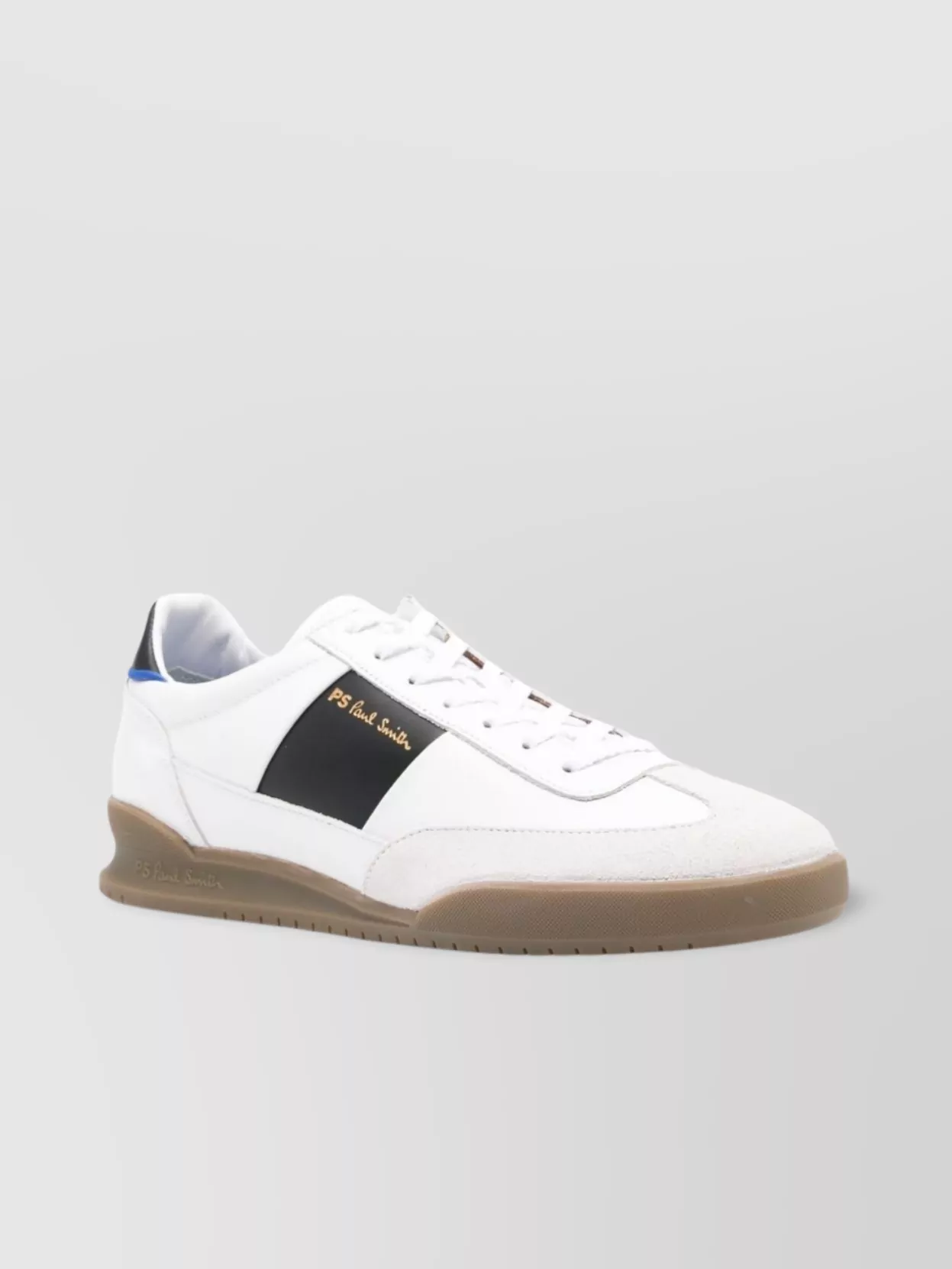 Paul Smith Panel Contrast Sneaker With Branded Heel