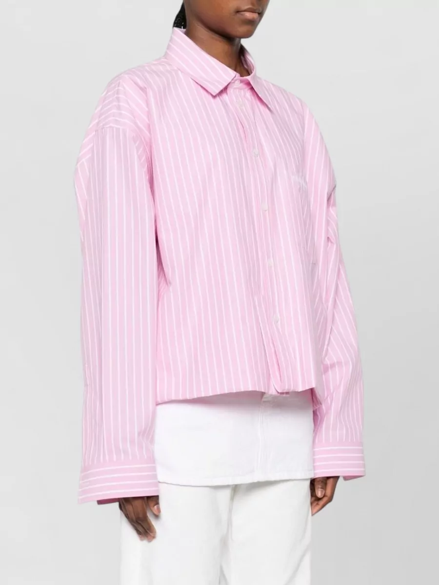 Balenciaga Striped Cotton Shirt