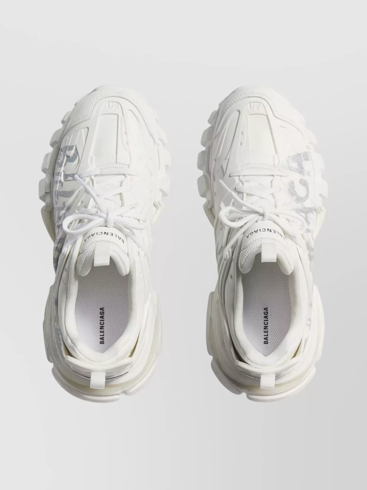 Balenciaga Chunky Sole Sneakers Mesh Panels