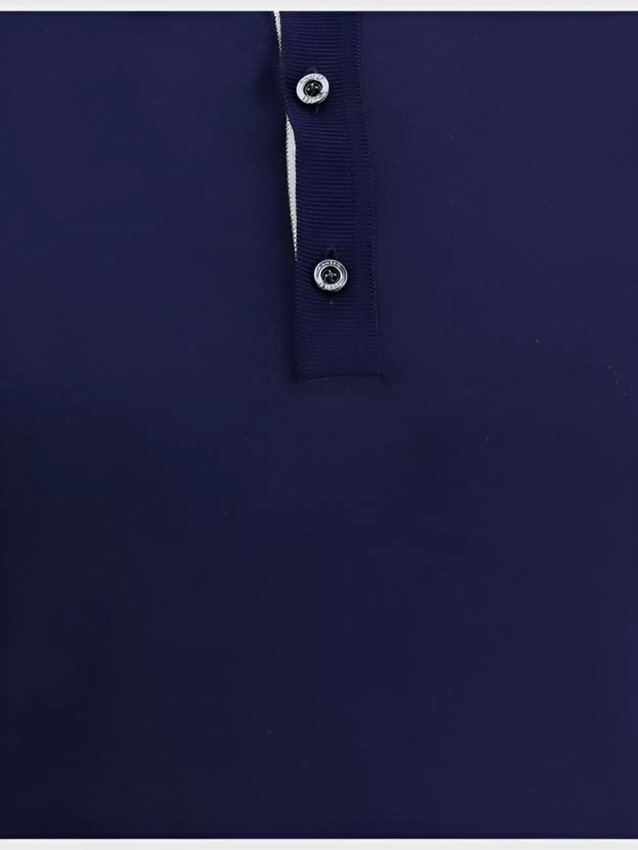 Moorer Ribbed Collar Cotton Polo Shirt